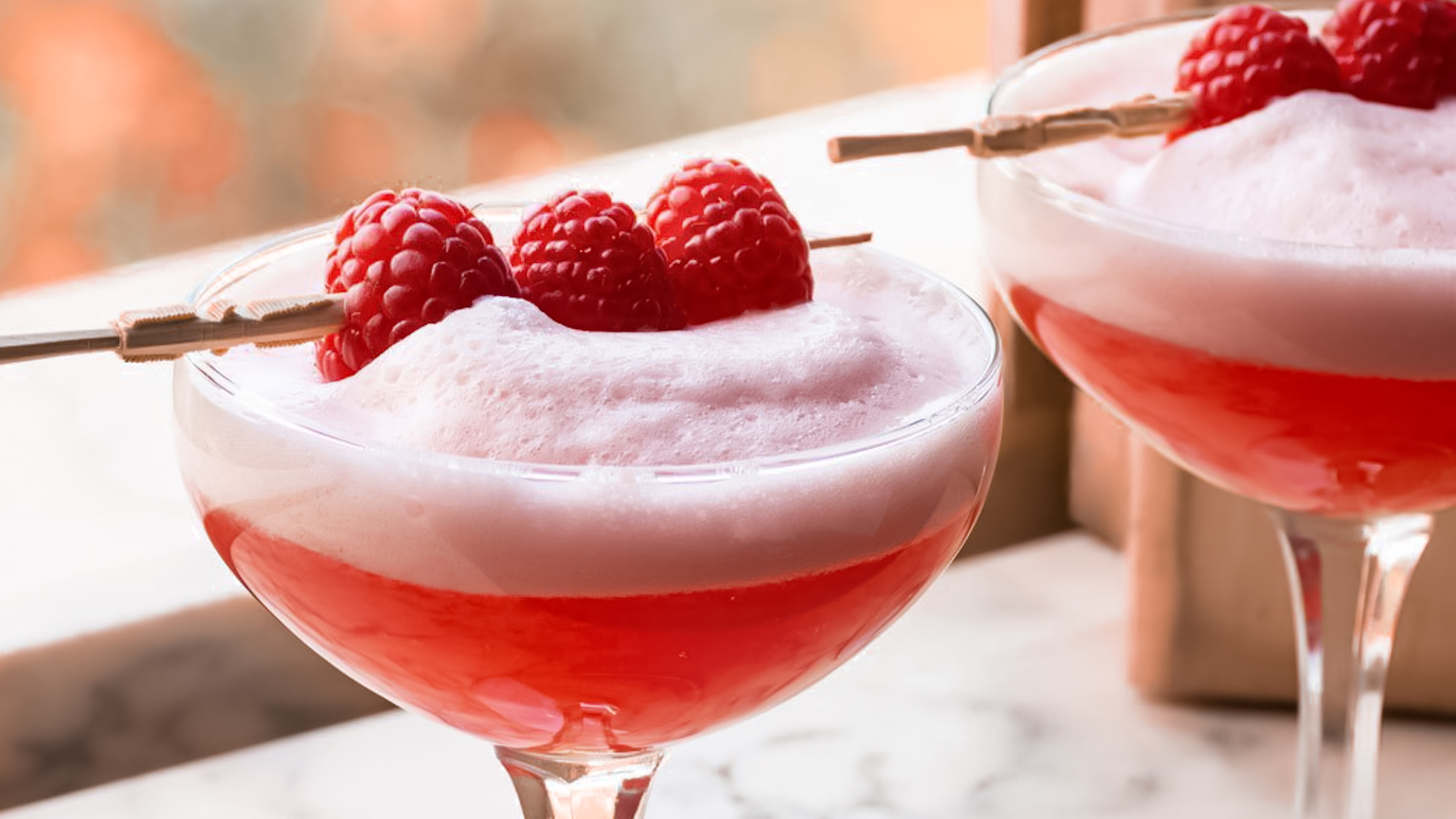 Frothy Framboise From Philly – How To Make A CBD Clover Club