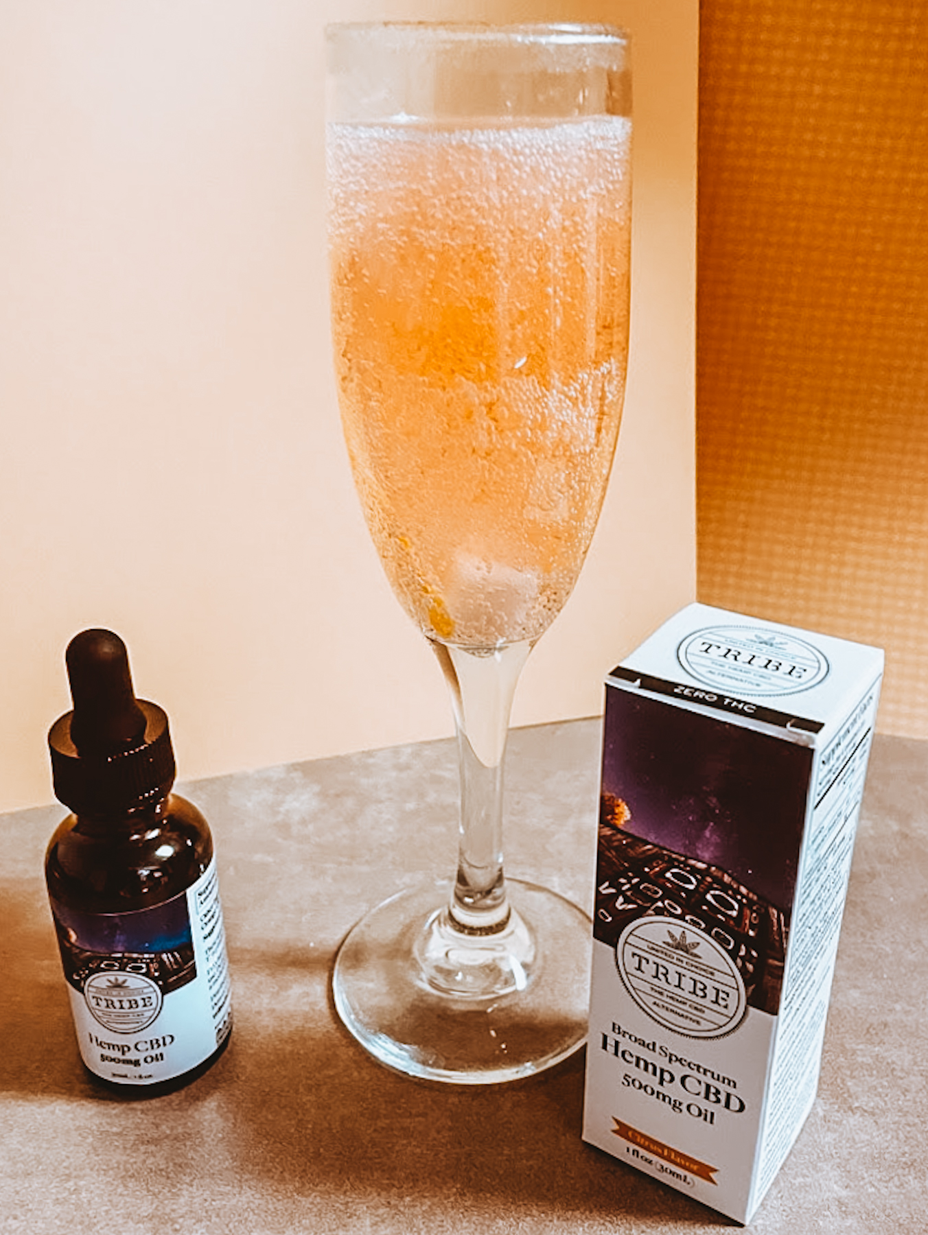 Break Out Your Best Bubbly! – It’s Time To Try Tribe’s CBD Champagne Cocktail