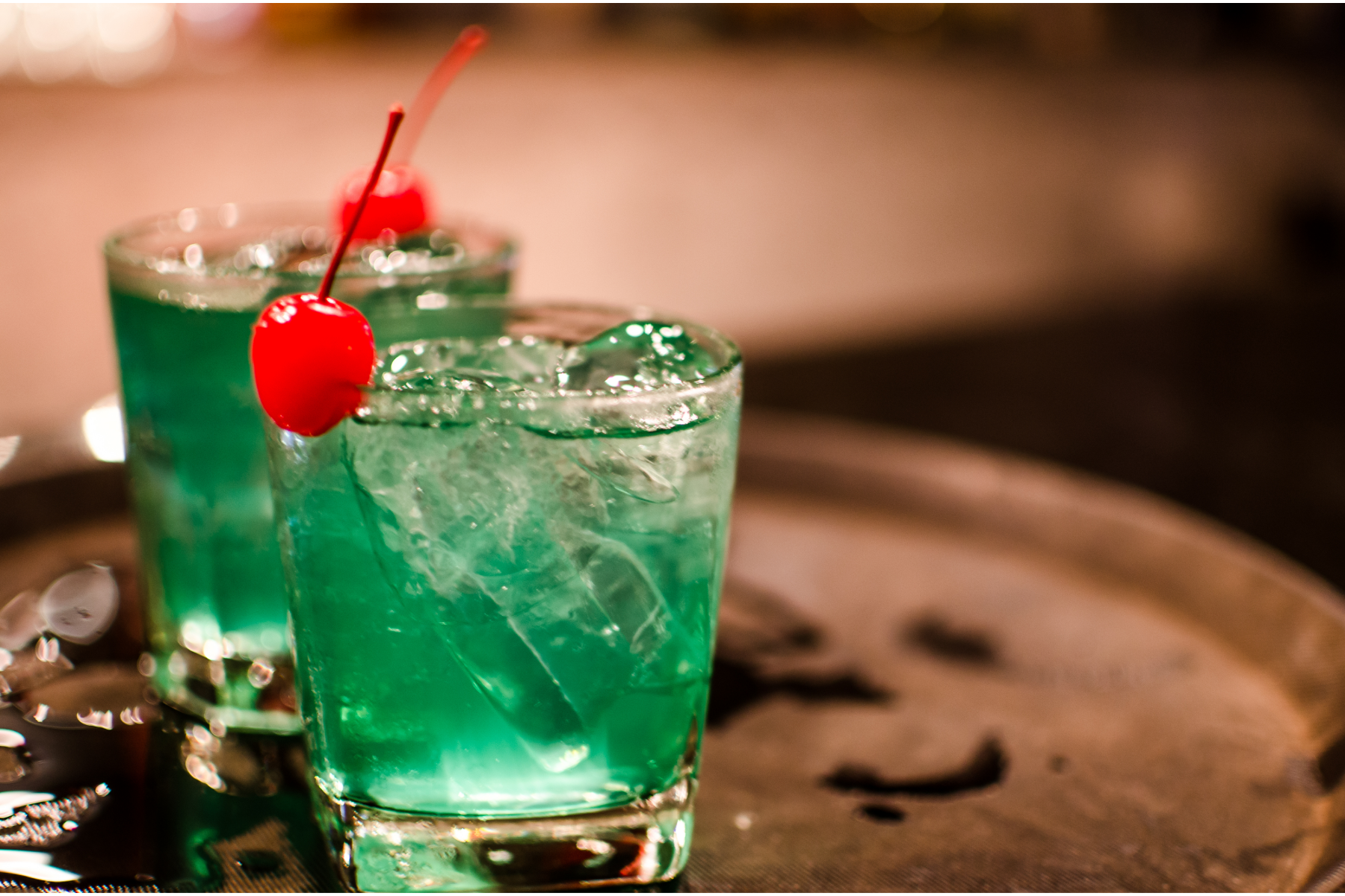 CBD Blue Lagoon Cocktail