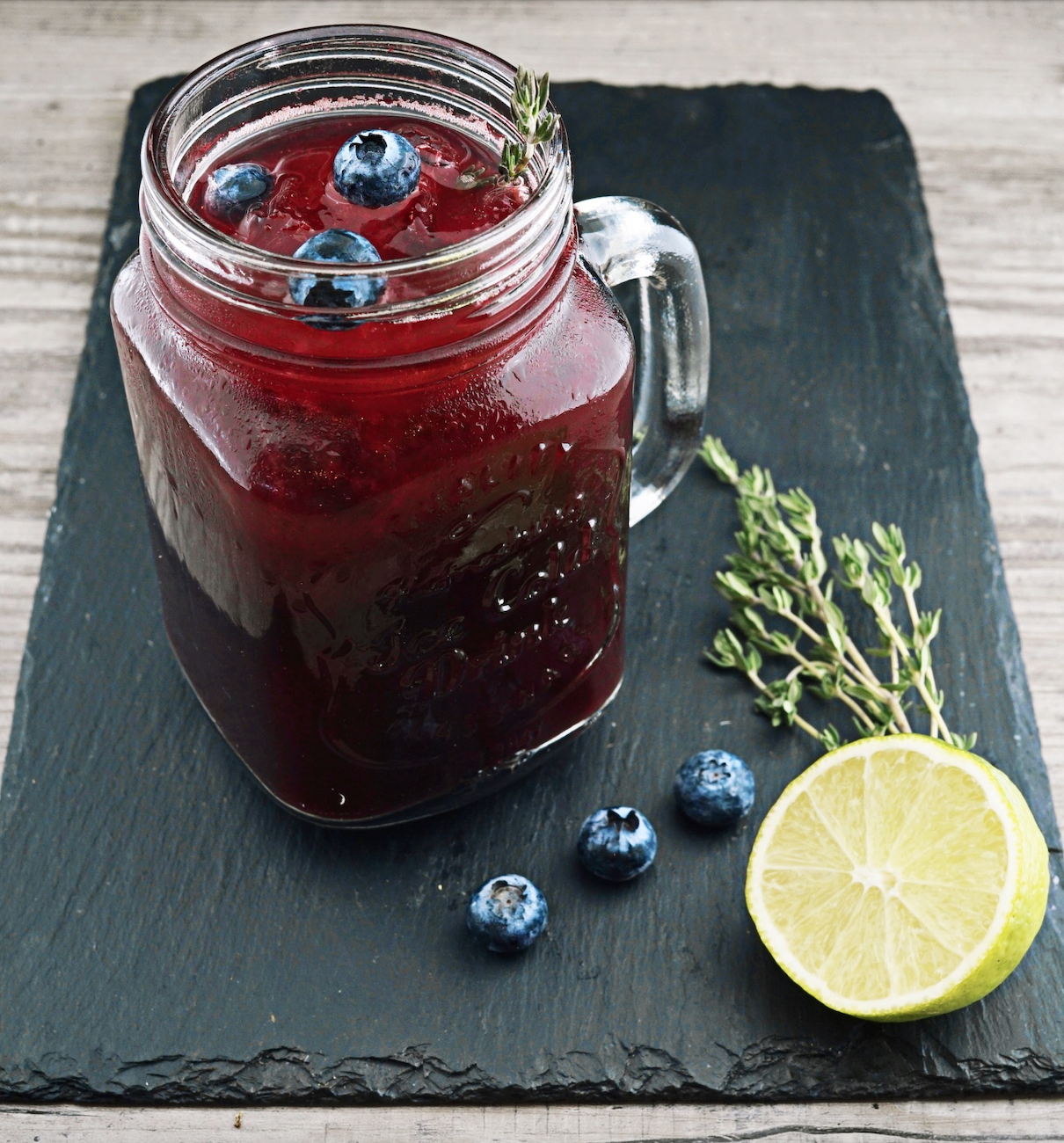 An Extra Fruity Fizz — Tribe’s CBD Blueberry Gin Fizz 