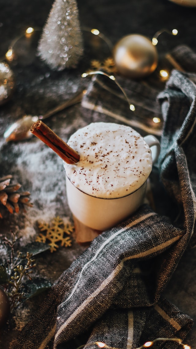 The Creamiest Christmas Cocktail — CBD Eggnog White Russian 