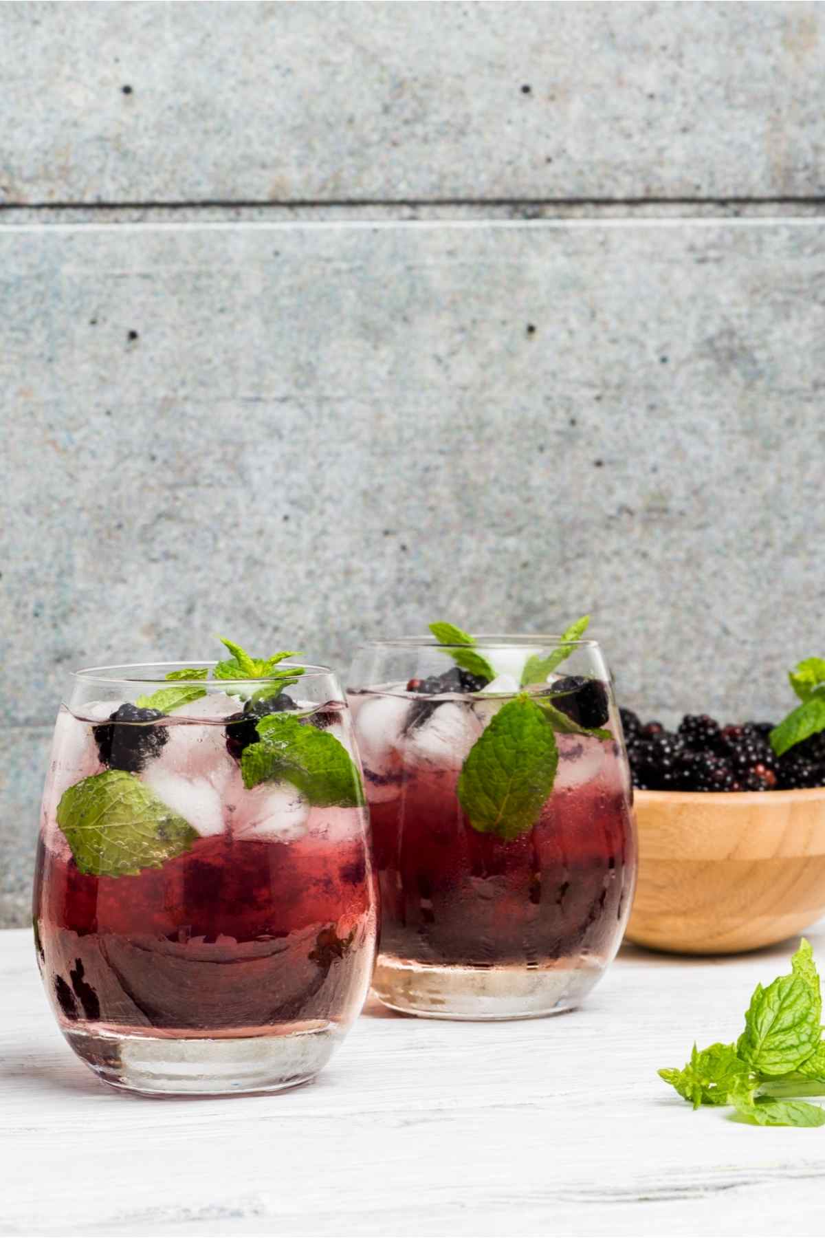 Blackberries & Bourbon — CBD Black Rose Recipe